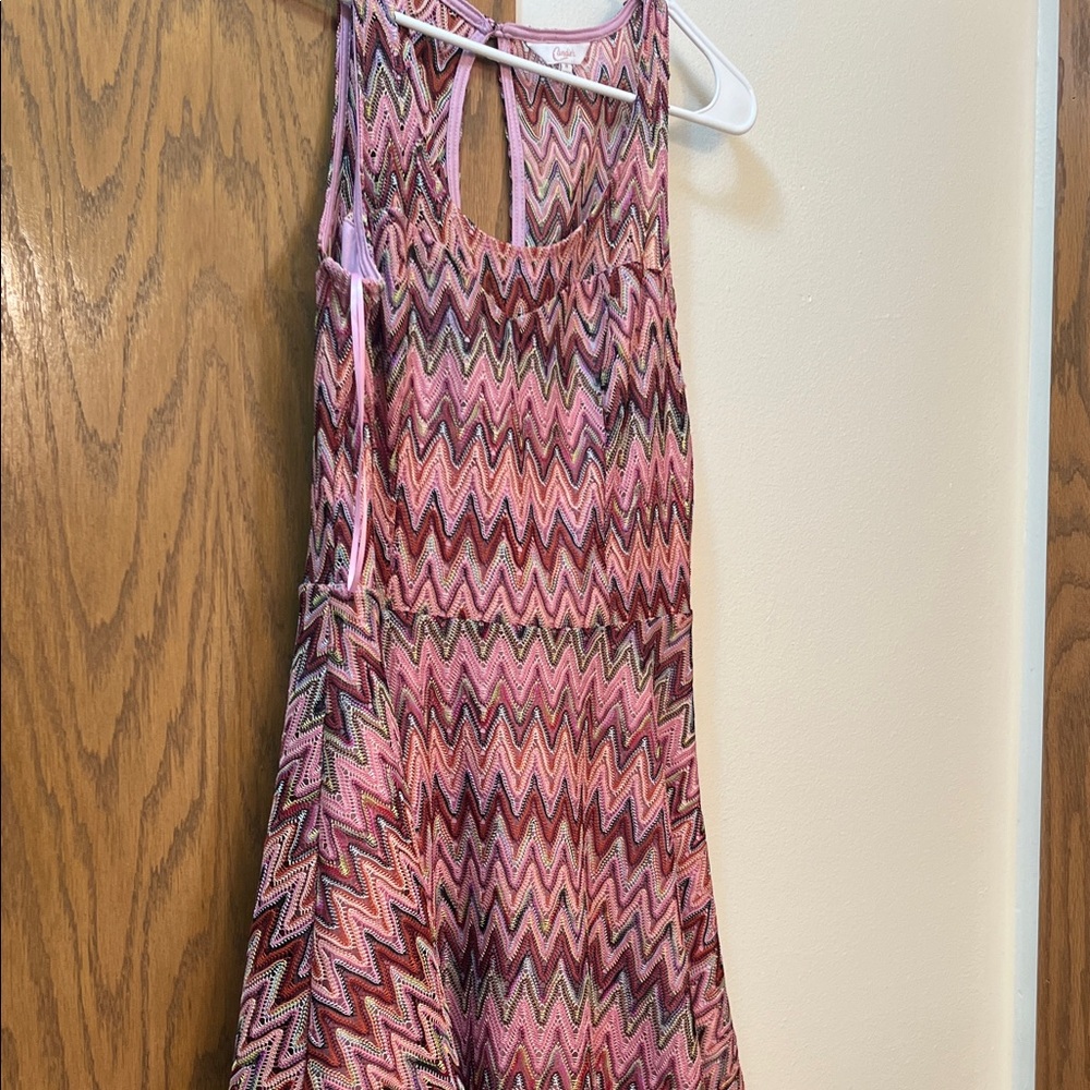 Candie's Multicolor Zigzag Knit Top